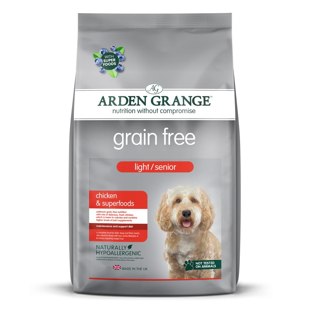 Arden Grange Grain Free Light/Senior Chicken & Superfoods Dog Food
