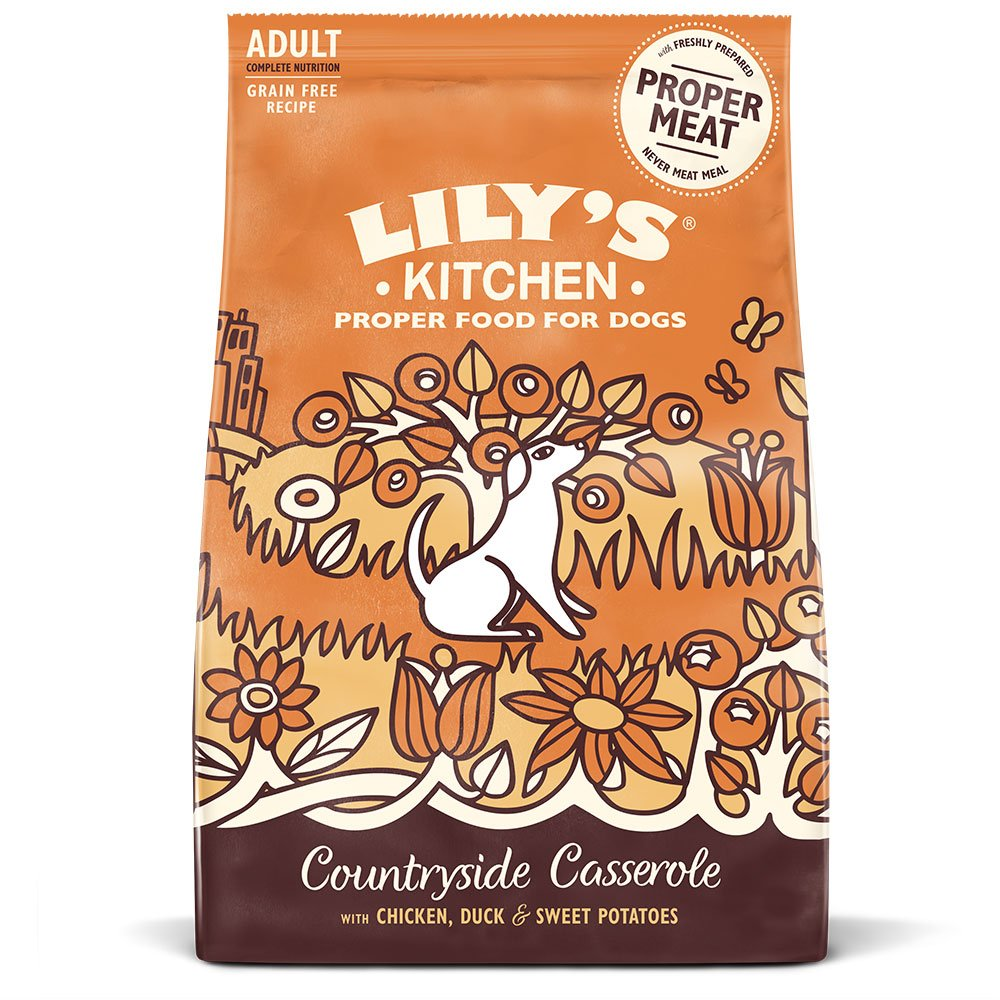 Lily's Kitchen Countryside Casserole with Chicken, Duck & Sweet Potatoes