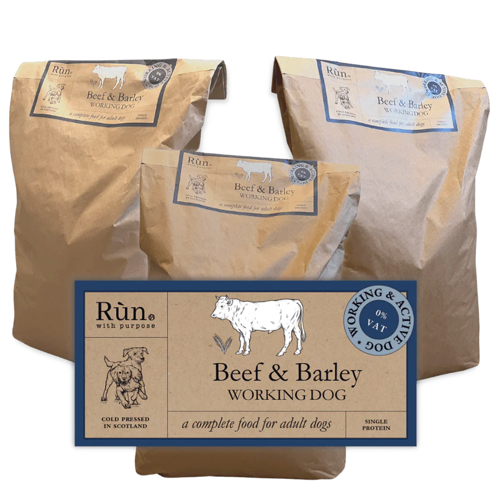 Rùn Beef & Barley Working Dog Cold Pressed Dog Food