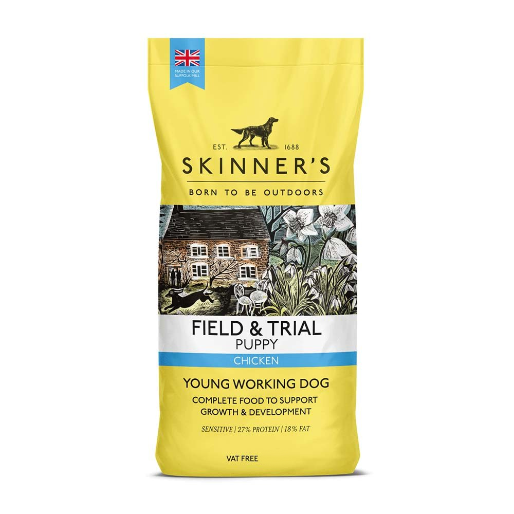 Skinner's Field & Trial Puppy Chicken Young Working Dog Food