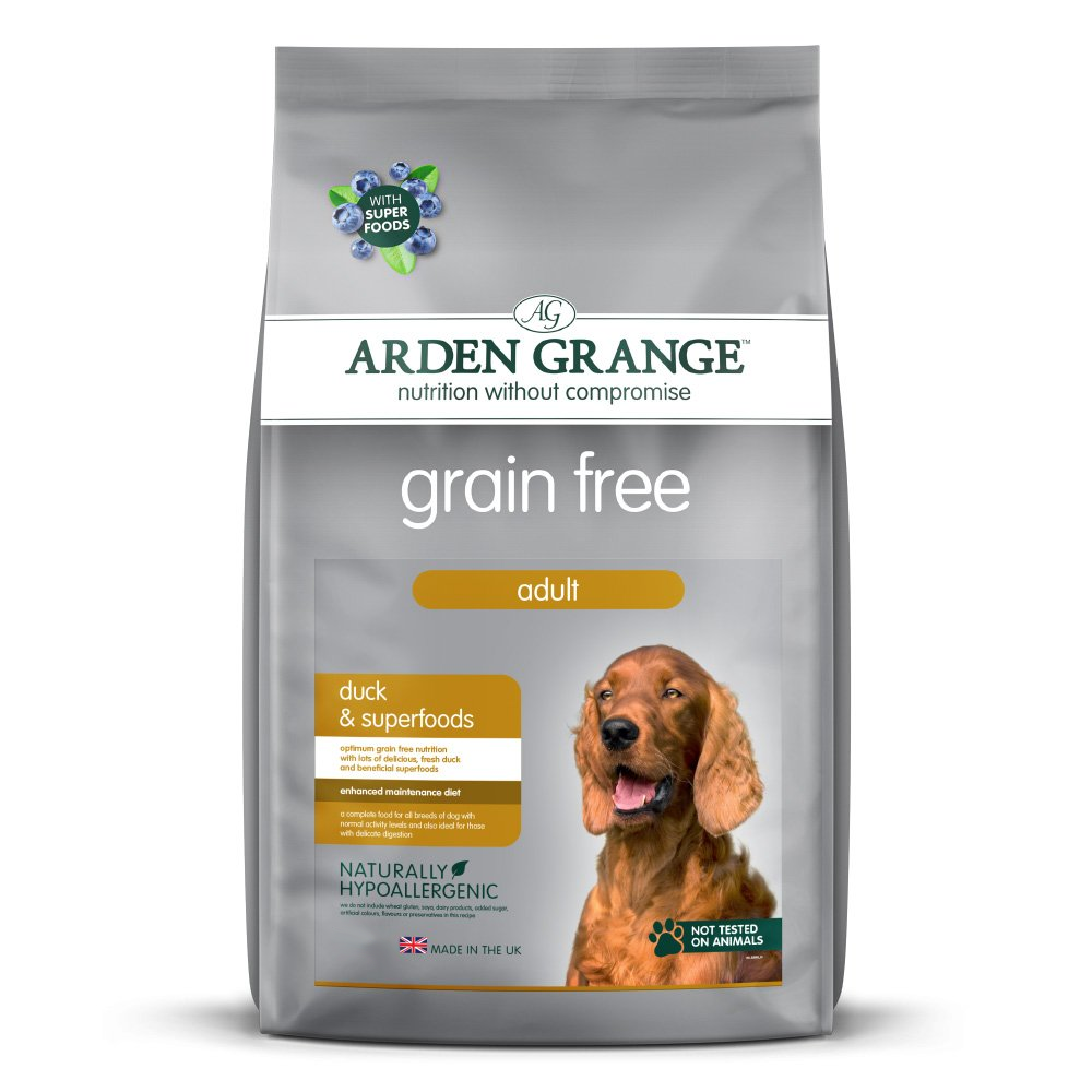 Arden Grange Adult Grain Free Duck & Superfoods Dog Food