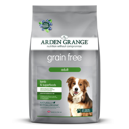 Arden Grange Adult Grain Free Lamb & Superfoods Dog Food