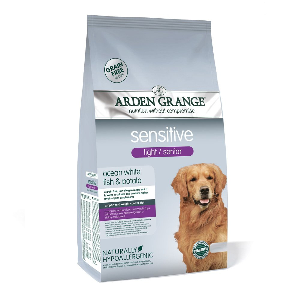 Arden Grange Sensitive Light/Senior Ocean White Fish & Potato