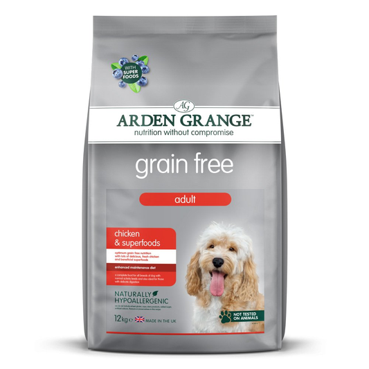 Arden Grange Adult Grain Free Chicken & Superfoods Dog Food