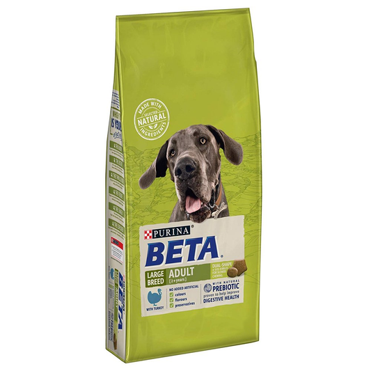 Purina Beta Large Breed Adult Dog Food with Turkey