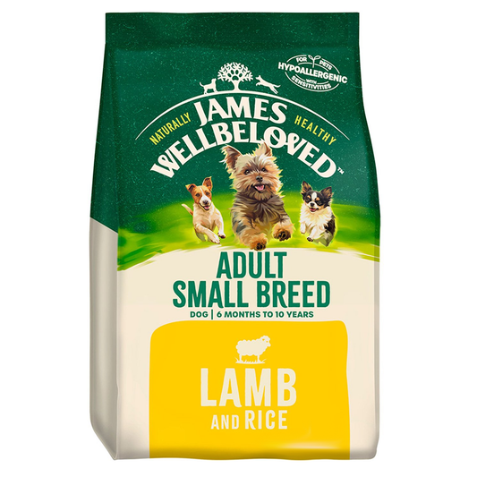 James Wellbeloved Adult Small Breed Lamb & Rice Dog Food
