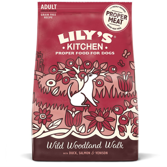 Lily's Kitchen Wild Woodland Walk Duck, Salmon and Venison