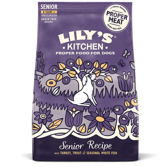 Lily's Kitchen Senior Recipe Turkey, Trout & Seasonal White Fish