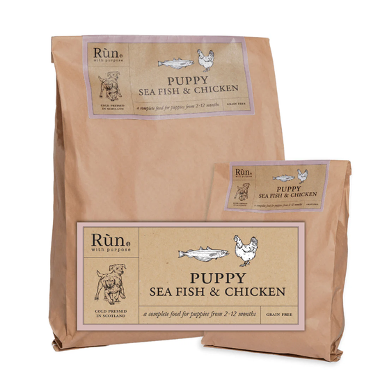 Rùn Puppy Sea Fish & Chicken Cold Pressed Dog Food