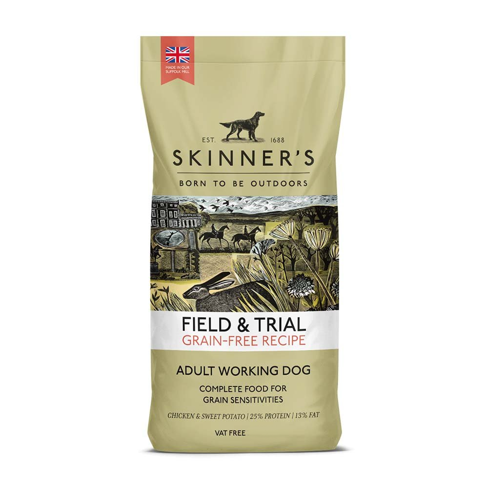 Skinner's Field & Trial Grain-Free Chicken & Sweet Potato Adult Working Dog Food